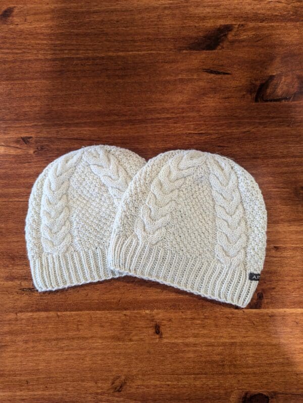 Cable Knit Hat - Ivory